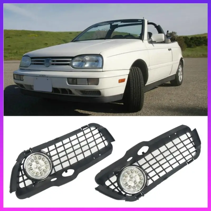 Fog Light Durable 6000K White LED Driving Fog Light For VW MK3 Golf Jetta 92-98 Headlight External Light Bumper Grille Car Light
Fog Light Durable 6000K White LED Driving Fog Light For VW MK3 Golf Jetta 92-98 Headlight External Light Bumper Grille Car Light