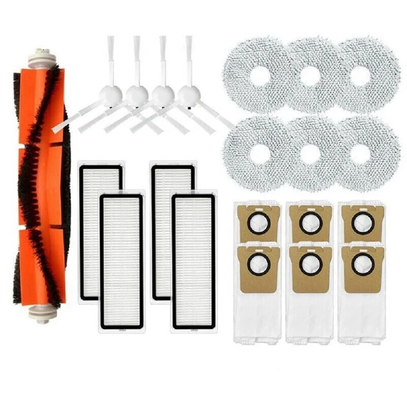 Replacement Rolling Brush Main Brush Side Brush HEPA Filter For Dreame S10 S10 Pro Robot Vacuum Cleaner Accessories
Replacement Rolling Brush Main Brush Side Brush HEPA Filter For Dreame S10 S10 Pro Robot Vacuum Cleaner Accessories