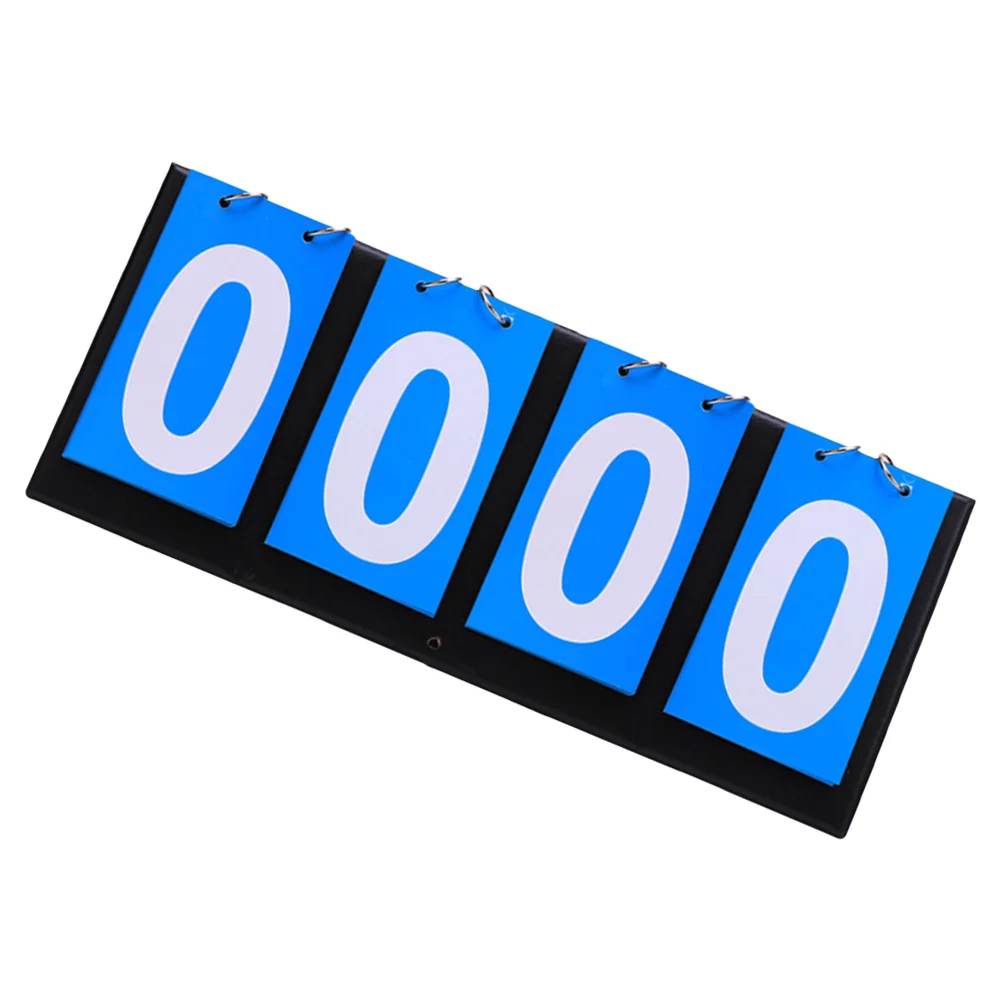 Tabletop Scoreboard Flipper Four Scoreboards Portable Multi Sports Score Scoreboard for Basketball Football (Blue)
Tabletop Scoreboard Flipper Four Scoreboards Portable Multi Sports Score Scoreboard for Basketball Football (Blue)