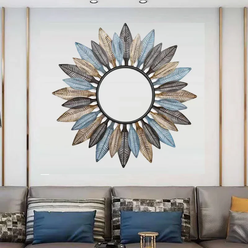Creative French Country Wrought Iron Wall Wall Hangings Hanging Wall Decoration Mirror Three-dimensional Living Room Background
Creative French Country Wrought Iron Wall Wall Hangings Hanging Wall Decoration Mirror Three-dimensional Living Room Background