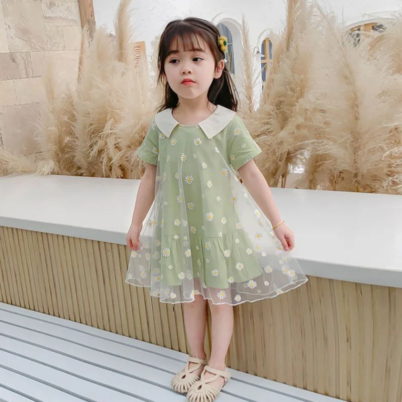 2022 Summer New Toddler Baby Girl Tulle Dress Daisy Floral Princess Dress Beach Party Kids Dresses for Girls Clothes 3-8Y
2022 Summer New Toddler Baby Girl Tulle Dress Daisy Floral Princess Dress Beach Party Kids Dresses for Girls Clothes 3-8Y