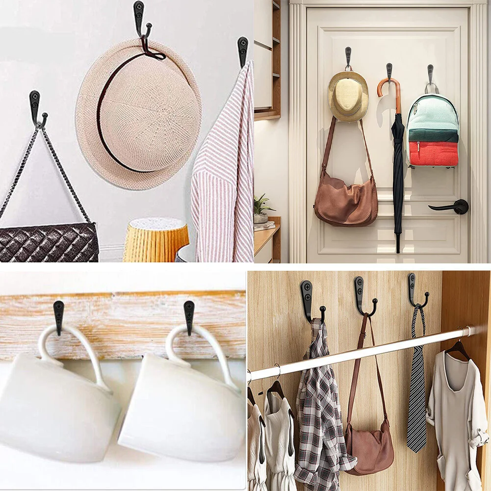 10PCS Hooks Wall Hanger Stainless Alloy Coat Hat Clothes Robe Holder Rack Hook Household Supplies Cleaning Home Organization
10PCS Hooks Wall Hanger Stainless Alloy Coat Hat Clothes Robe Holder Rack Hook Household Supplies Cleaning Home Organization