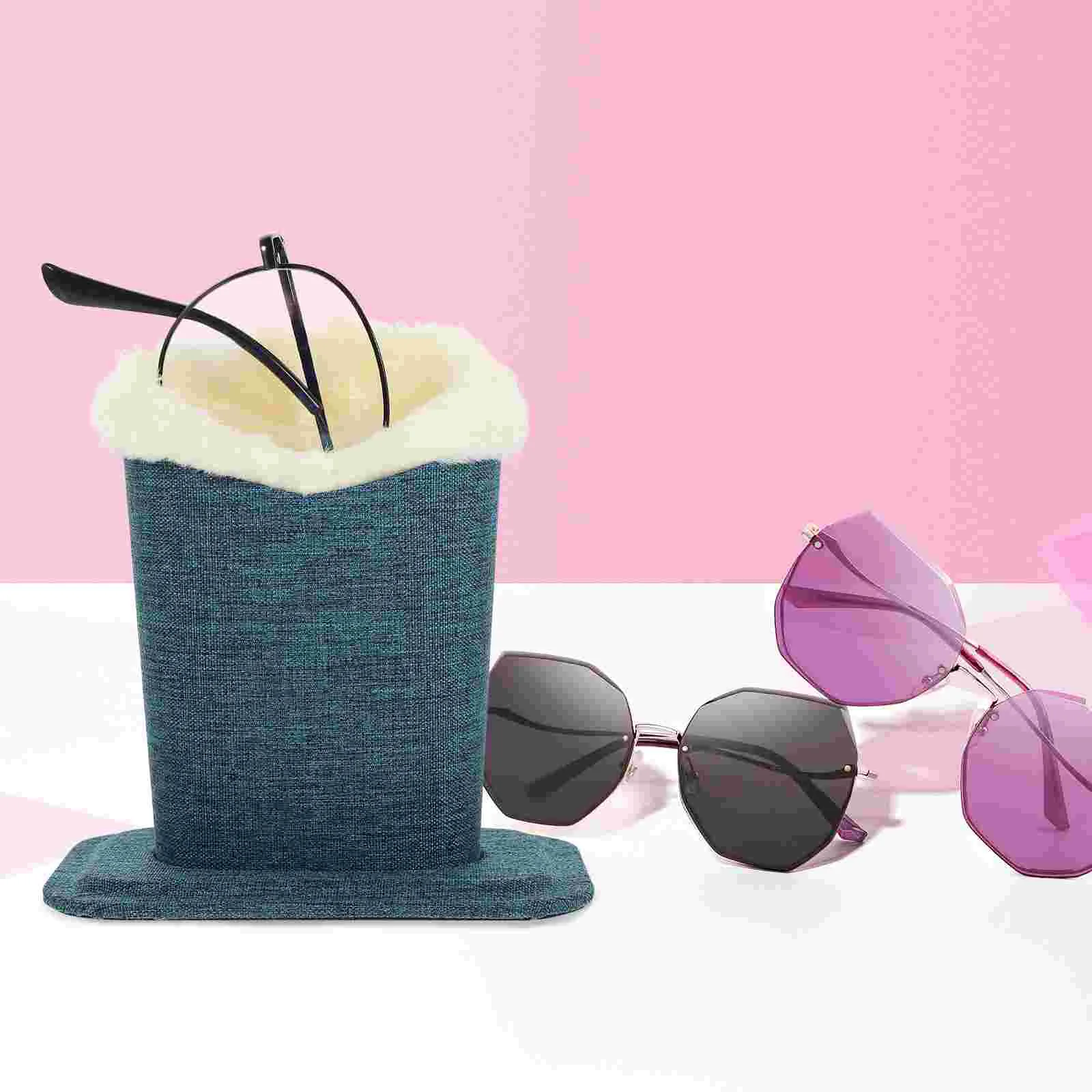 Holder Stand Glasses Case Eyeglass Plush Case Bracers Container Display Eyewear Lined Glasses Reading Desk
Holder Stand Glasses Case Eyeglass Plush Case Bracers Container Display Eyewear Lined Glasses Reading Desk