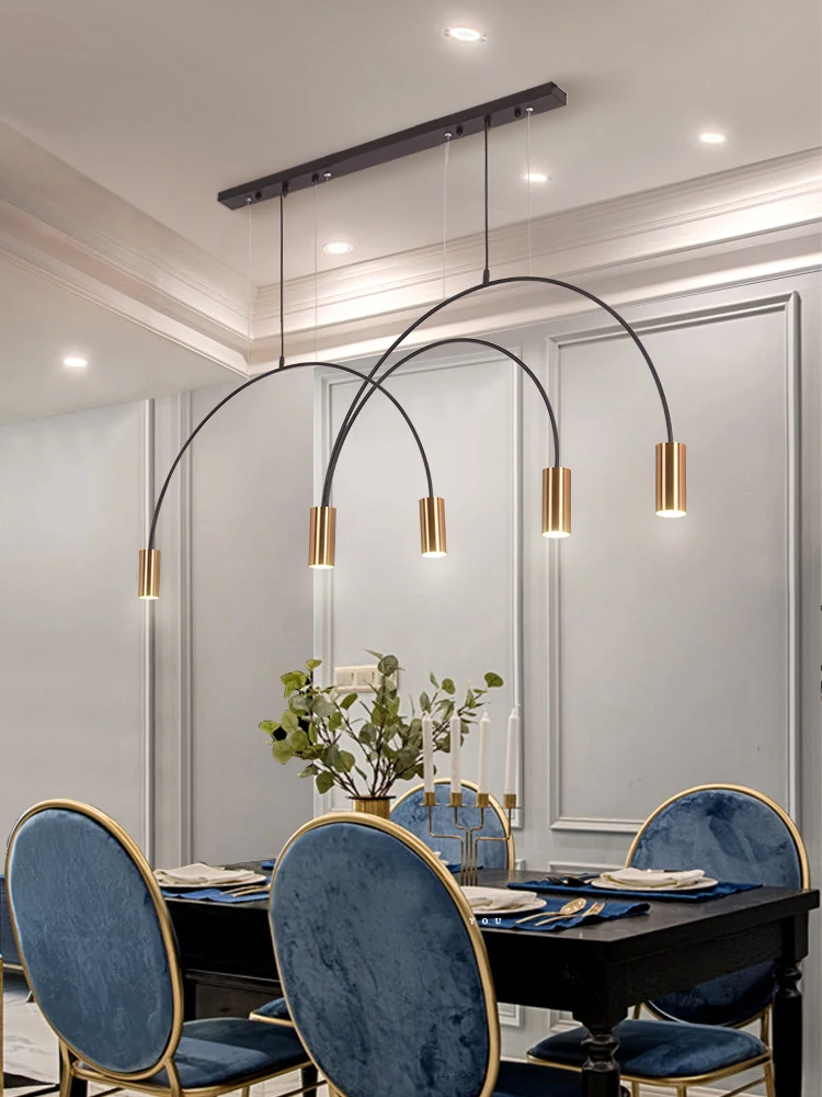 LED Dining Room Light Pendant Light Modern Minimalist Black/Gold Kitchen Dining Table Minimalist E27 Light Bar Decorative Lighti
LED Dining Room Light Pendant Light Modern Minimalist Black/Gold Kitchen Dining Table Minimalist E27 Light Bar Decorative Lighti