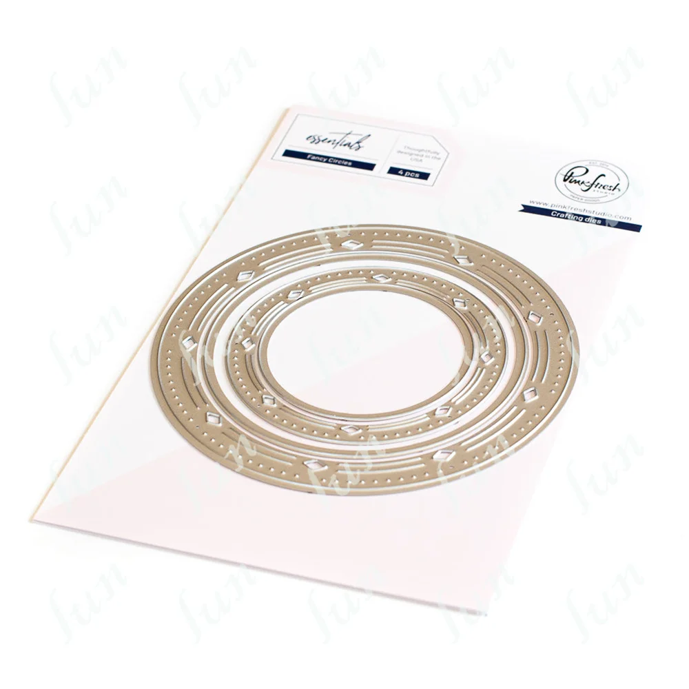 Fancy Circles Die Molds Stencil for Diy Scrapbooking Supplies Metal Cutting Dies Photo Album Decorative Embossing Paper Cards
Fancy Circles Die Molds Stencil for Diy Scrapbooking Supplies Metal Cutting Dies Photo Album Decorative Embossing Paper Cards