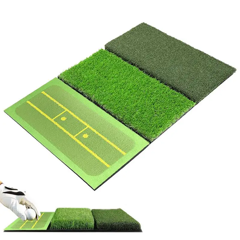 Golf Putting Mat 3 In 1 Design Golf Swing Trainer Mat Path Feedback Golf Impact Mat Portable Foldable Golf Practicing Equipment
Golf Putting Mat 3 In 1 Design Golf Swing Trainer Mat Path Feedback Golf Impact Mat Portable Foldable Golf Practicing Equipment