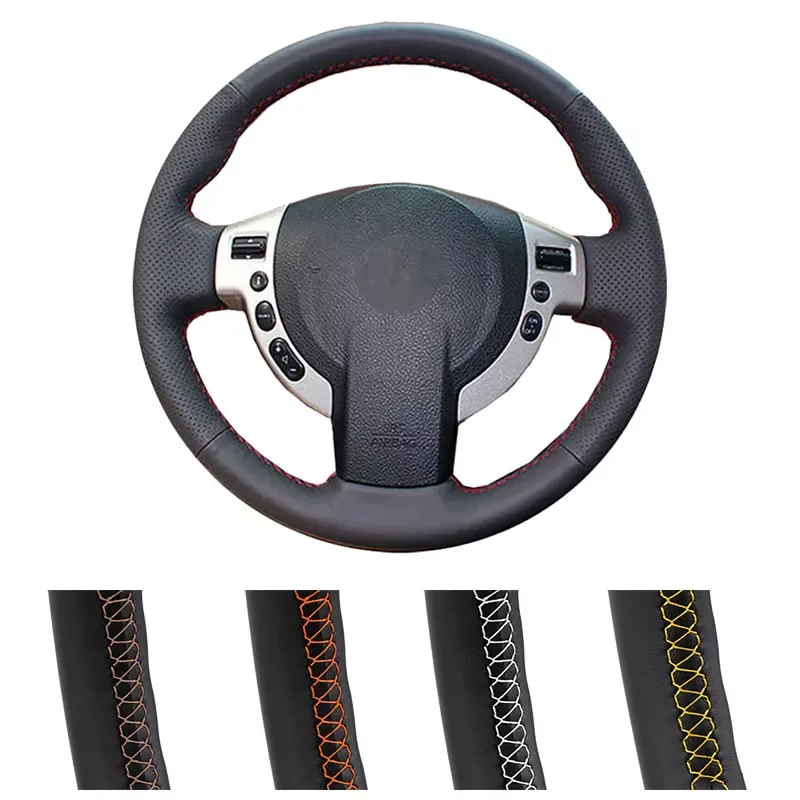 Interior Mouldings Car Steering Wheel Cover Customiz for Nissan QASHQAI X-Trail NV200 Rogue Artificial Leather Steering Wheel B
Interior Mouldings Car Steering Wheel Cover Customiz for Nissan QASHQAI X-Trail NV200 Rogue Artificial Leather Steering Wheel B