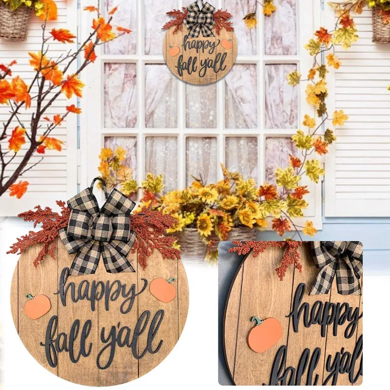 Осенняя вешалка для дверей, деревянный знак приветствия, искусственная передняя дверь, оконный висячий венок, Осенний домашний декор
Осенняя вешалка для дверей, деревянный знак приветствия, искусственная передняя дверь, оконный висячий венок, Осенний домашний декор