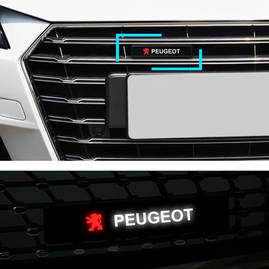 1pc Car Front Grille Light Accessories LED Projector Logo Welcome Lamps For Peugeot 107 108 206 207 308 307 407 508 2008 3008
1pc Car Front Grille Light Accessories LED Projector Logo Welcome Lamps For Peugeot 107 108 206 207 308 307 407 508 2008 3008