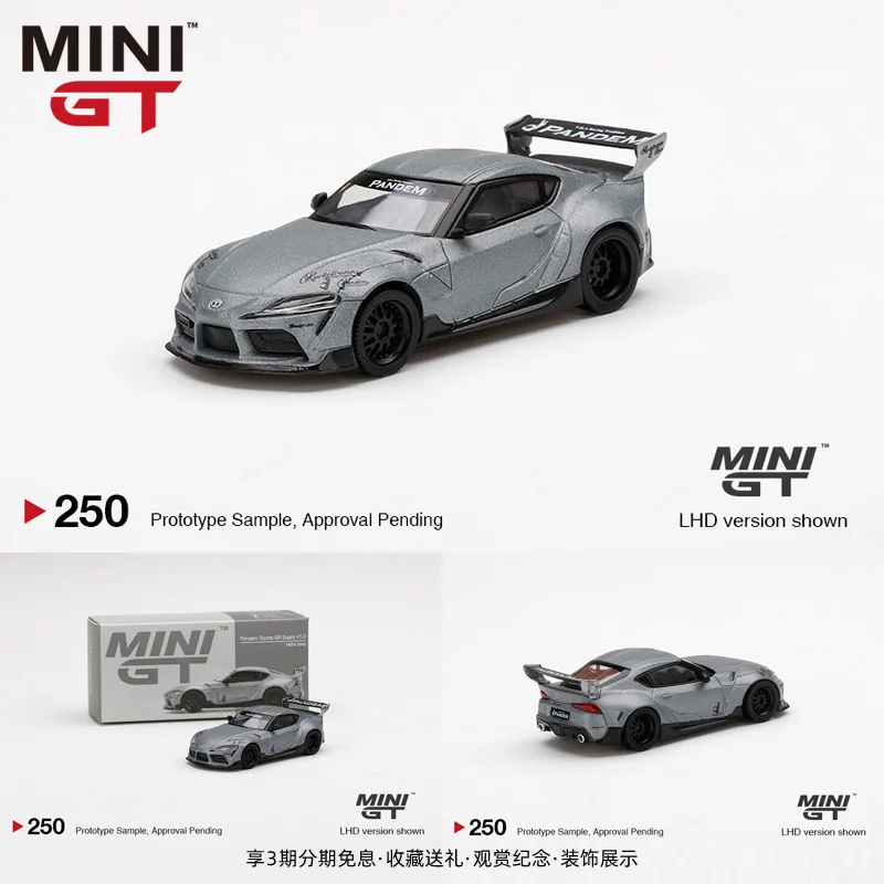 MINI GT 1:64 Toyota GR Bull Demon King Supra Pandem Rocket Rabbit V1.0 модель автомобиля из сплава Бесплатная доставка
MINI GT 1:64 Toyota GR Bull Demon King Supra Pandem Rocket Rabbit V1.0 модель автомобиля из сплава Бесплатная доставка