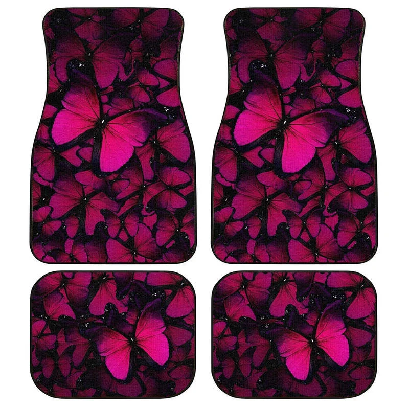 Butterfly Car Floor Mats Custom Colorful Cute Car Accessories Gifts Idea 4PCs Pack
Butterfly Car Floor Mats Custom Colorful Cute Car Accessories Gifts Idea 4PCs Pack