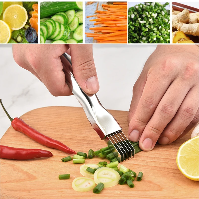 Shred Silk The Knife Stainless Steel Onion Graters Vegetable Garlic Cutter Food Speedy Chopper Safe Aid Holder Kitchen Tools
Shred Silk The Knife Stainless Steel Onion Graters Vegetable Garlic Cutter Food Speedy Chopper Safe Aid Holder Kitchen Tools