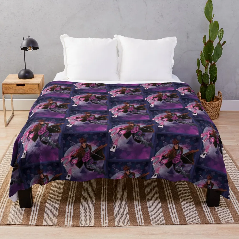 

Gambit mon ami Throw Blanket King Flannel Blanket Double Blanket Sofa Quilt