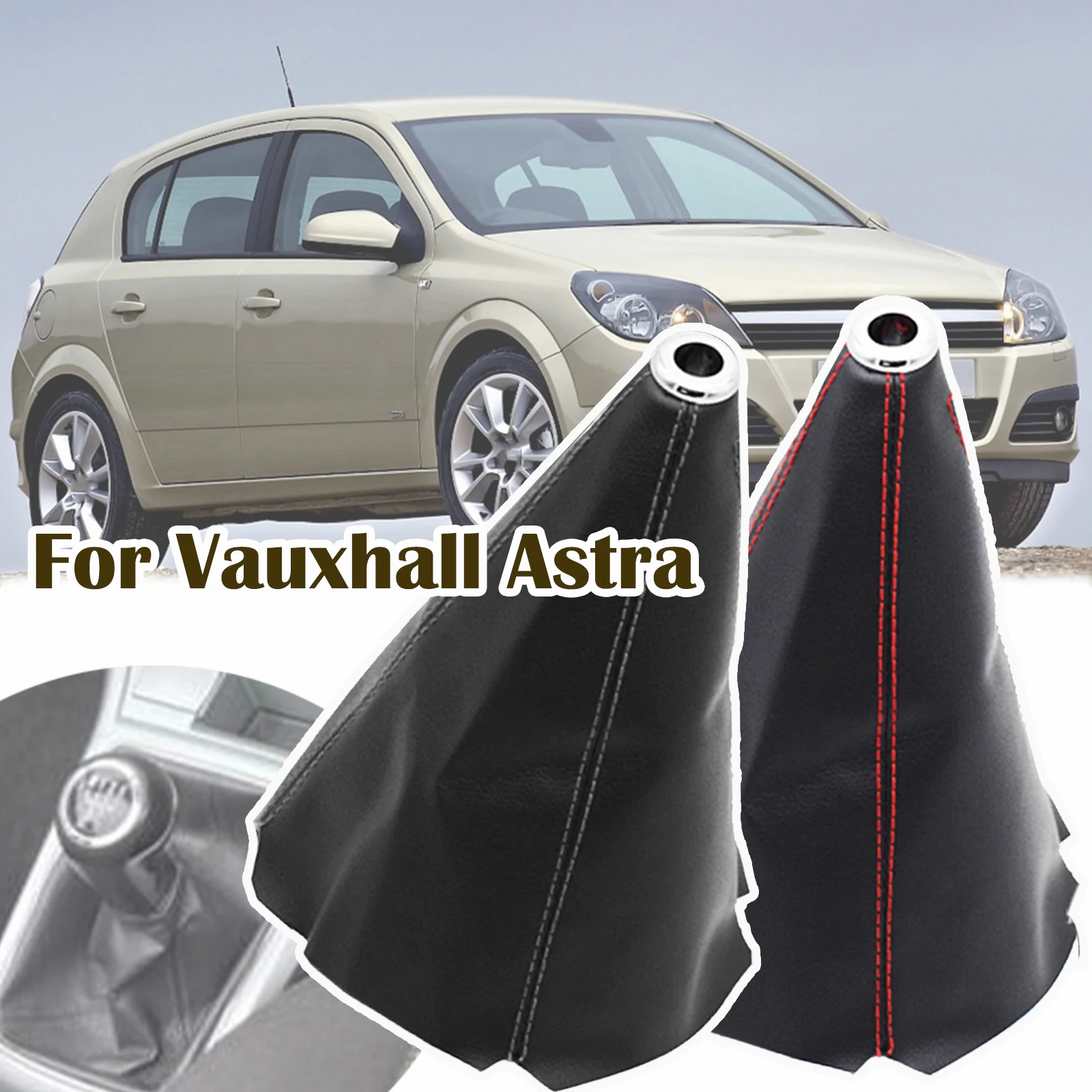 Gear Shift Knob For Vauxhall / Opel Astra 1980 1981 1982– 2023 Gaiter Leather MT 5 Speed Cover Collar Boot Protector Case Sleeve 
Gear Shift Knob For Vauxhall / Opel Astra 1980 1981 1982– 2023 Gaiter Leather MT 5 Speed Cover Collar Boot Protector Case Sleeve