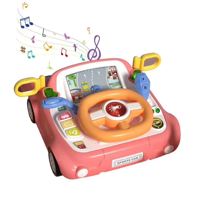 Интерактивное Рулевое колесо для детей, искусственное обучение, обучающая имитация автомобиля, игрушка для вождения
Интерактивное Рулевое колесо для детей, искусственное обучение, обучающая имитация автомобиля, игрушка для вождения