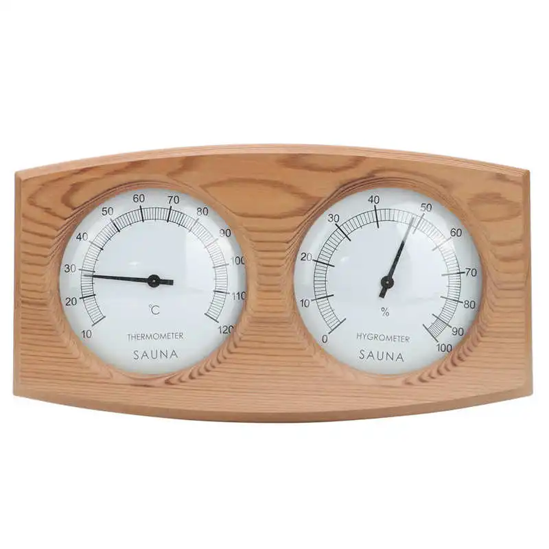 2 in 1 Sauna Room Wooden Thermometer Hygrometer Steam Temperature Humidity Special Temperature And Humidity Meter For Bathroom
2 in 1 Sauna Room Wooden Thermometer Hygrometer Steam Temperature Humidity Special Temperature And Humidity Meter For Bathroom