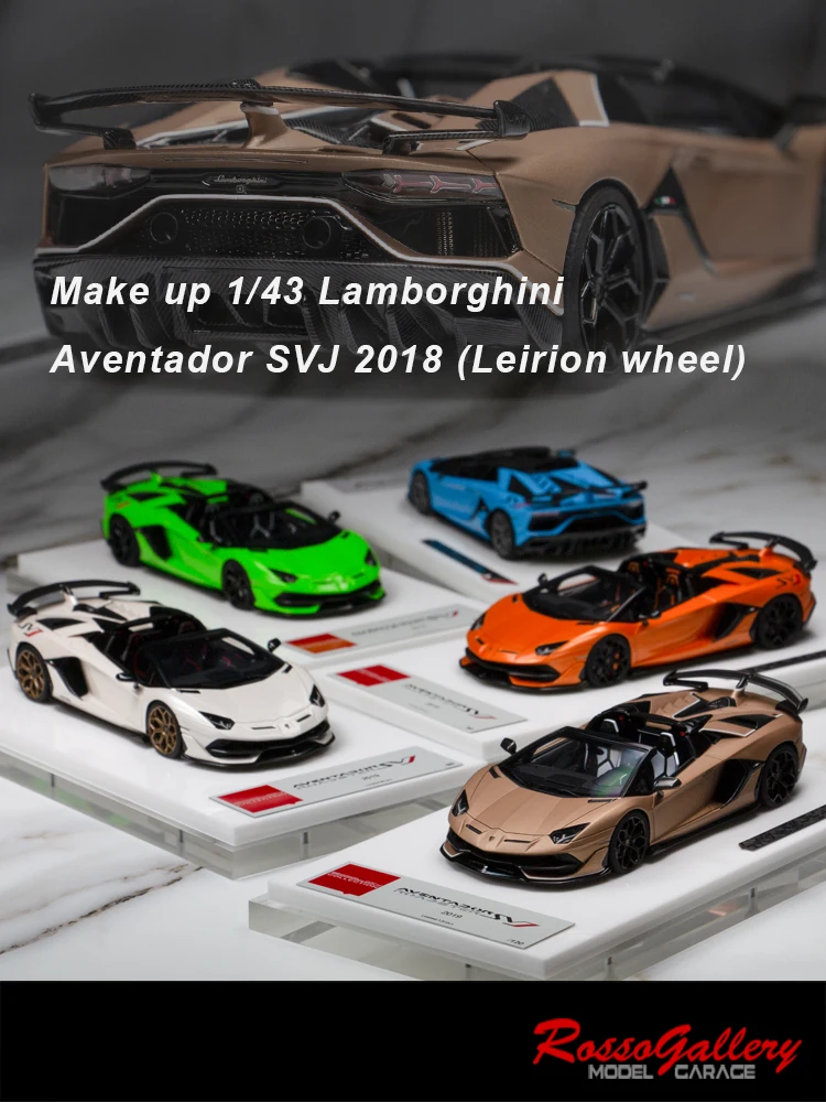 Make up 1:43 Lamborghini Aventador SVJ Convertible Limited edition Collection resin supercar model ornaments
Make up 1:43 Lamborghini Aventador SVJ Convertible Limited edition Collection resin supercar model ornaments