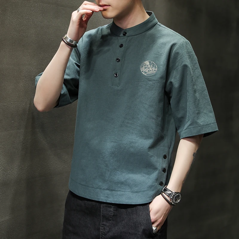 T Shirt Men Cotton Printed Mens Summer Tshirts Oversized Tee Shirts 5XL Casual T-Shirts Big Size Chinese Stye
T Shirt Men Cotton Printed Mens Summer Tshirts Oversized Tee Shirts 5XL Casual T-Shirts Big Size Chinese Stye