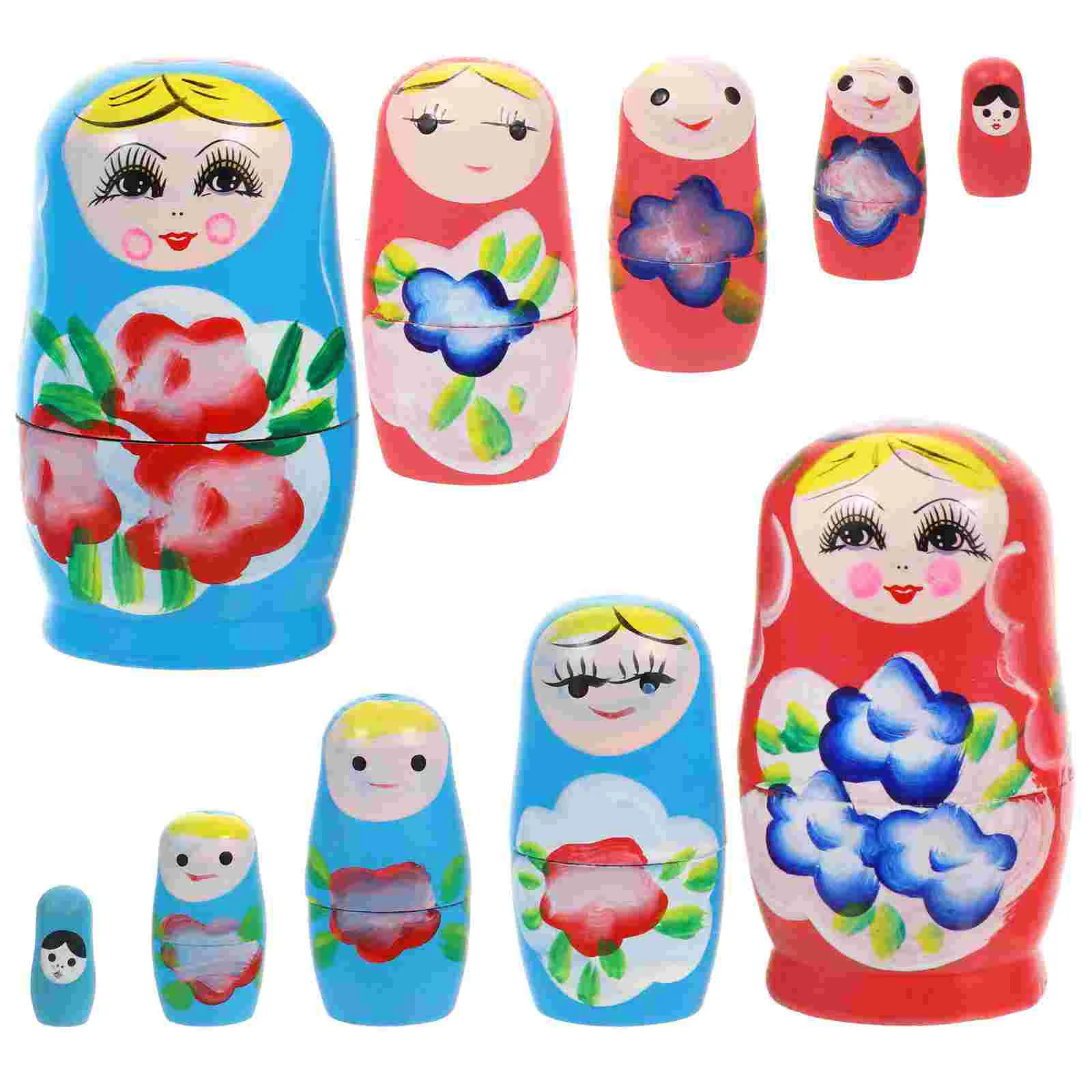 Dollsnesting Stacking Wooden Russian Toy Set Wood Nested Decorationtoddlers Toys Family
Dollsnesting Stacking Wooden Russian Toy Set Wood Nested Decorationtoddlers Toys Family