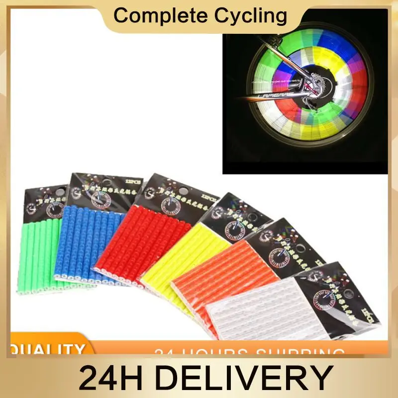 Bicycle Lights 12Pcs Wheel Rim Spoke Clip Outdoor Tube Bike Riding Warning Light Reflective Tube Reflector Bicycle Accessory
Bicycle Lights 12Pcs Wheel Rim Spoke Clip Outdoor Tube Bike Riding Warning Light Reflective Tube Reflector Bicycle Accessory