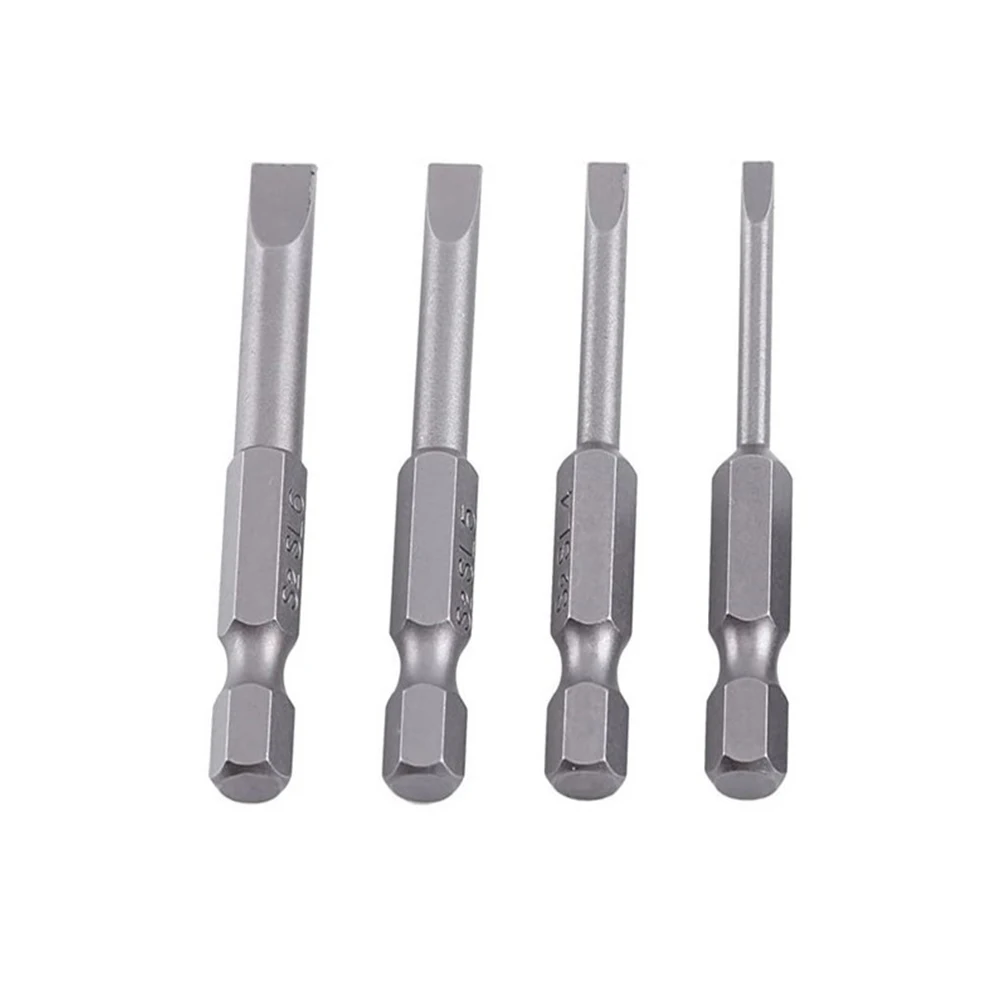 For Electric Drill Screwdriver Screwdriver Bit Alloy Steel SL3.0 SL4.0 SL5.0 SL6.0 Slotted Head 1/4 Inch Hex Shank
For Electric Drill Screwdriver Screwdriver Bit Alloy Steel SL3.0 SL4.0 SL5.0 SL6.0 Slotted Head 1/4 Inch Hex Shank