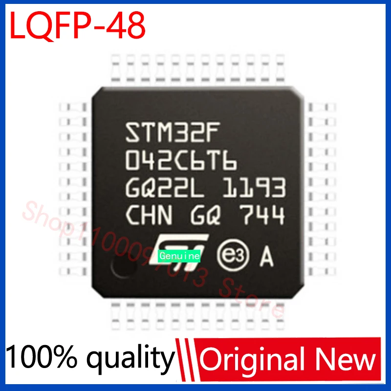 STM32F042C6T6 STM32F042K6U6 STM32F042K6T6 STM32F070CBT6 LQFP-48 STM32F091RCT6 LQFP-64 microcontrolle
STM32F042C6T6 STM32F042K6U6 STM32F042K6T6 STM32F070CBT6 LQFP-48 STM32F091RCT6 LQFP-64 microcontrolle