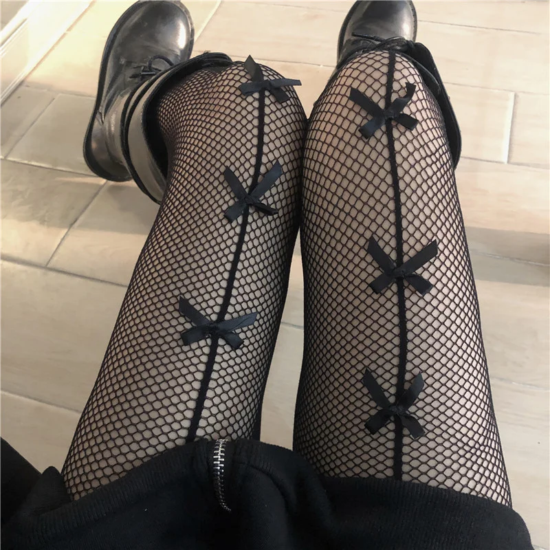 Lolita Long Socks Sexy Black White Hollowed Lace Mesh Stockings Bottomed Pantyhose Goth Floral Rattan Stocking Classic Tights
Lolita Long Socks Sexy Black White Hollowed Lace Mesh Stockings Bottomed Pantyhose Goth Floral Rattan Stocking Classic Tights