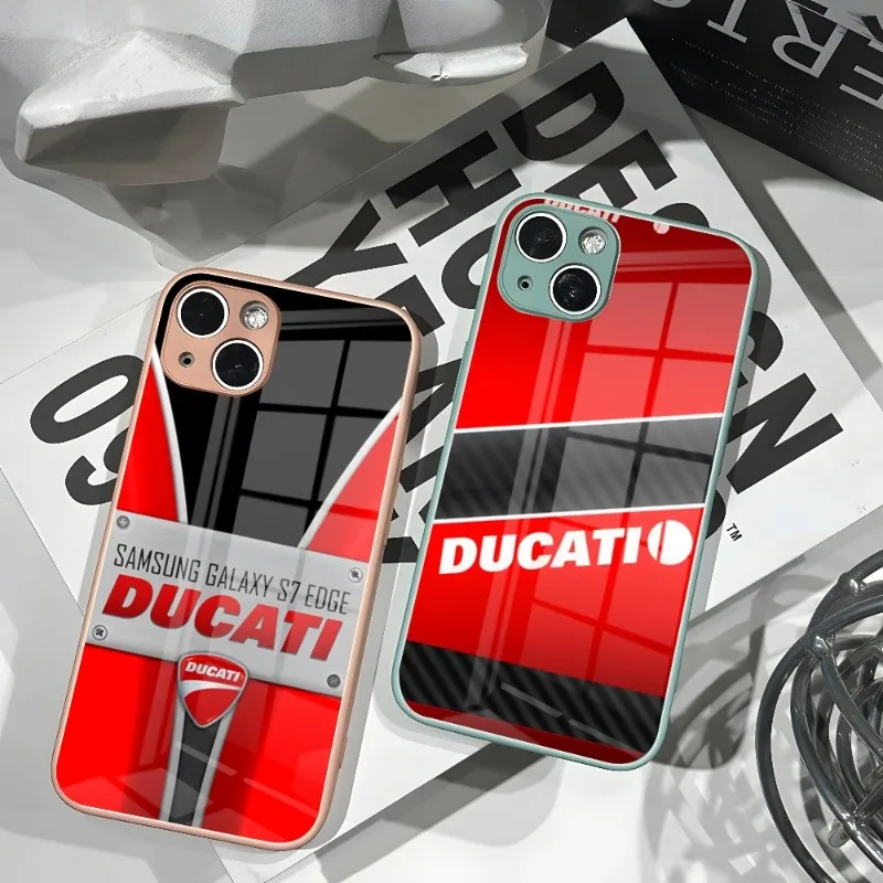 Новинка 2023, Модный чехол для телефона Ducati, новинка для IPhone 14 13 11 12 XR XS MAX 7/8 X Plus, цветные чехлы из закаленного стекла для пар
Новинка 2023, Модный чехол для телефона Ducati, новинка для IPhone 14 13 11 12 XR XS MAX 7/8 X Plus, цветные чехлы из закаленного стекла для пар