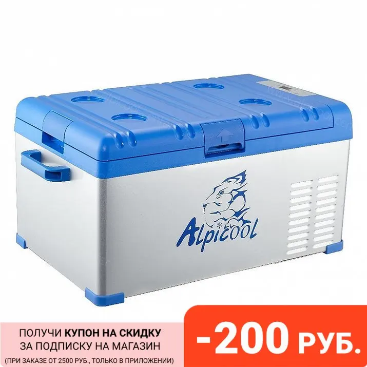 Холодильник автомобильный Alpicool А25 (25L) однокамерный 12/24/110/220V | Автомобили и