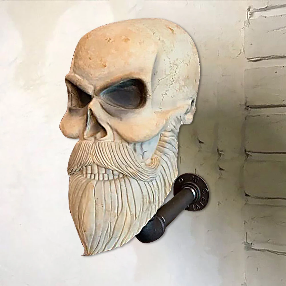 Motorcycle Skull Helmet Holder Decoration Removable Wall Mounted Resin Crafts Bone Beard Ghost Skull Helmet Holder Hanger Rack
Motorcycle Skull Helmet Holder Decoration Removable Wall Mounted Resin Crafts Bone Beard Ghost Skull Helmet Holder Hanger Rack