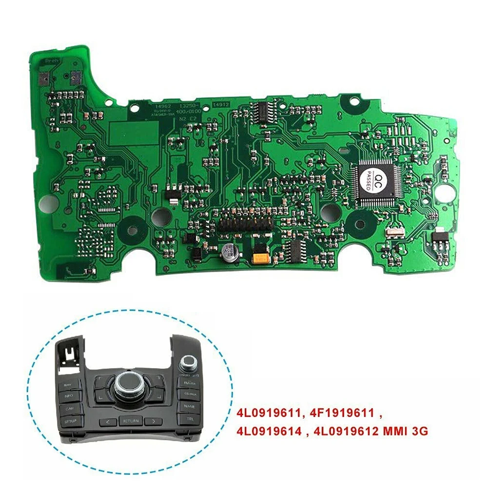 Navigation Control Panel Multimedia Circuit Board 4L0919611,4L0919614 For Q7 From 2010 To 2015 All Engine Models With Sat Nav
Navigation Control Panel Multimedia Circuit Board 4L0919611,4L0919614 For Q7 From 2010 To 2015 All Engine Models With Sat Nav