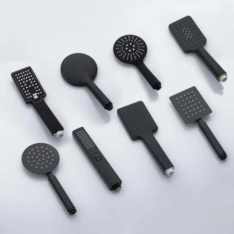 Hand-held Shower Head Water Saving Black Bathroom Rainfall Shower Nozzle Aerator High Pressure handheld Shower Head
Hand-held Shower Head Water Saving Black Bathroom Rainfall Shower Nozzle Aerator High Pressure handheld Shower Head