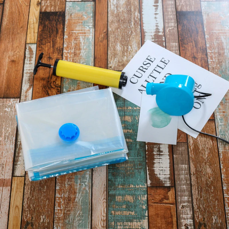Manual Pump Transparent Travel Compressed Bag Packing Bag Store Blankets Duvets Quilts Curtains Pillows 70*50cm
Manual Pump Transparent Travel Compressed Bag Packing Bag Store Blankets Duvets Quilts Curtains Pillows 70*50cm