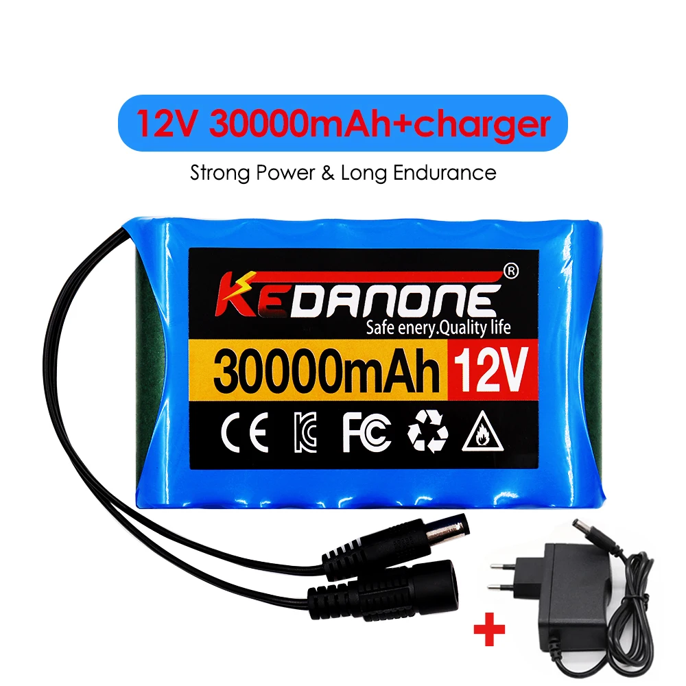 Batterie Ion Rechargeable pour Lampe LED, Lampe de Secours, CCTV, Chargeur 30000mAh V, Original, 3S2P, 12V, 12.6 mAh, Eddie
Batterie Ion Rechargeable pour Lampe LED, Lampe de Secours, CCTV, Chargeur 30000mAh V, Original, 3S2P, 12V, 12.6 mAh, Eddie