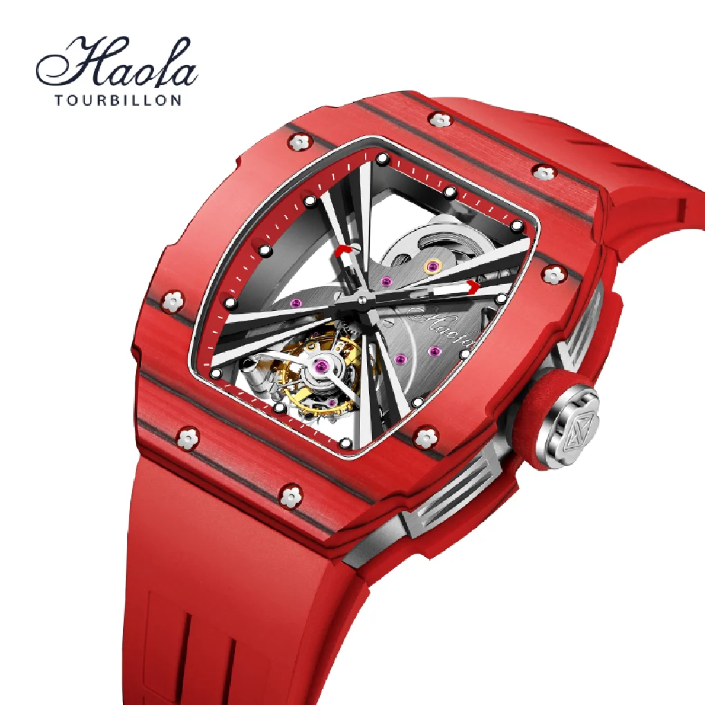 HAOFA Skeleton Tourbillon Movement Watch For Men Mechanical Sapphire Luminous Wristwatches Rotating Luxury Top Brand Watch 1903
HAOFA Skeleton Tourbillon Movement Watch For Men Mechanical Sapphire Luminous Wristwatches Rotating Luxury Top Brand Watch 1903