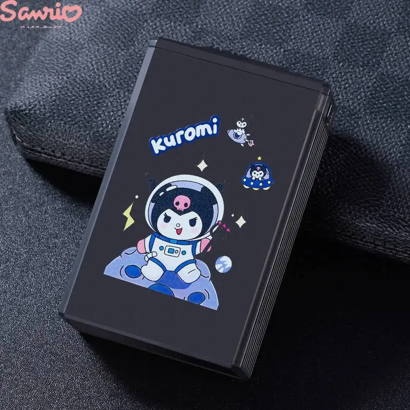 Sanrio Cigarette Box Transparent Plastic Matte Process Slide Cover Cigarette Collection Kuromi Melody Printed Cigarette Storage
Sanrio Cigarette Box Transparent Plastic Matte Process Slide Cover Cigarette Collection Kuromi Melody Printed Cigarette Storage