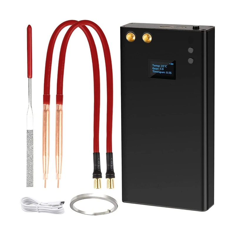 Portable Spot Welder Machine Spot Welding Equipment Energy Storage 7500Mah 18650 Battery Durable
Portable Spot Welder Machine Spot Welding Equipment Energy Storage 7500Mah 18650 Battery Durable