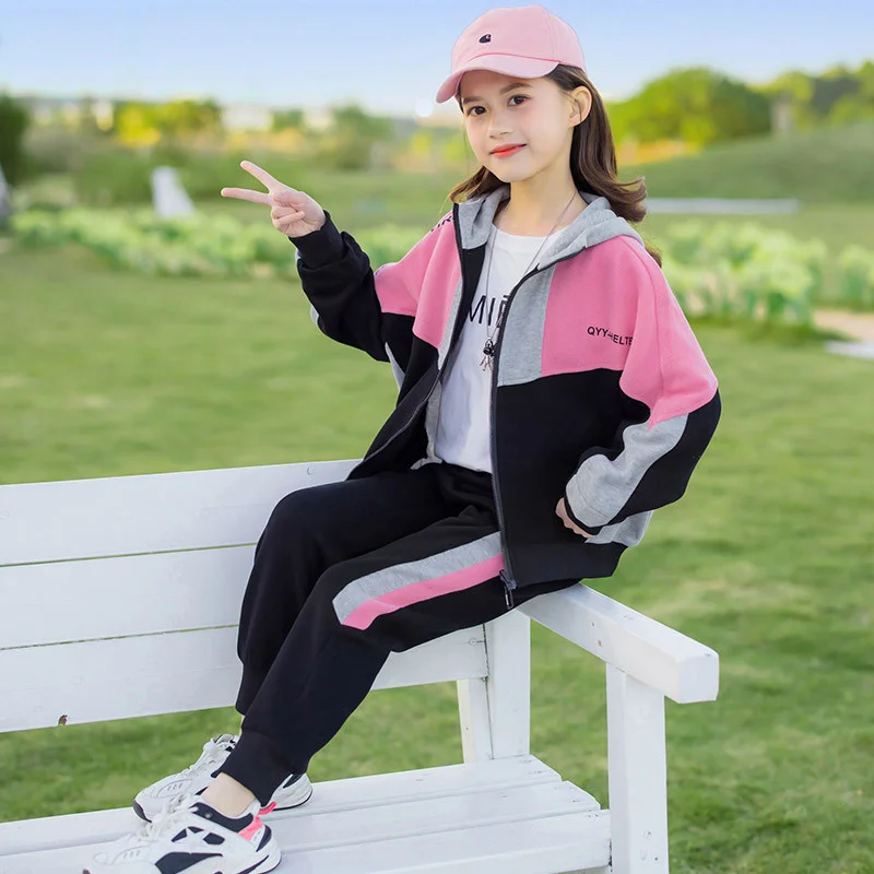 Girls Suit Coat +Pants Cotton 2Pcs/Sets 2022 Zipper Spring Autumn Thicken Home School Sport Kid Baby Children Clothing Sets
Girls Suit Coat +Pants Cotton 2Pcs/Sets 2022 Zipper Spring Autumn Thicken Home School Sport Kid Baby Children Clothing Sets
