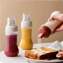1pc Squeeze Sauce Bottle, Leak Proof Refillable Condiment Container For Salad Ketchup Honey Jam, Squeeze Sauce Bottle Oyster Sau