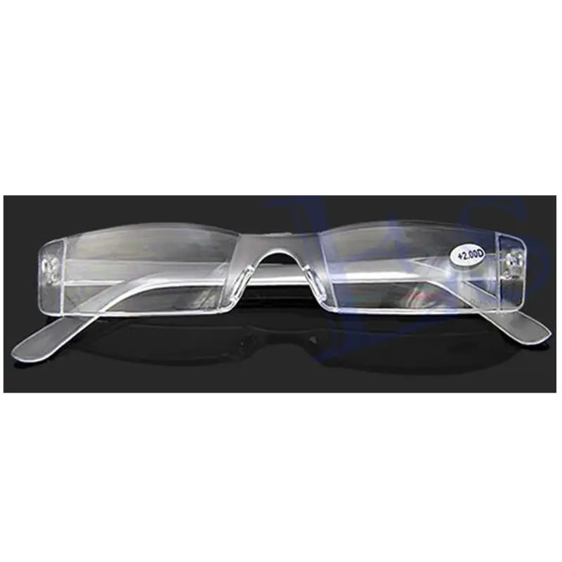 652F Eyeglasses Clear Rimless Reading Glasses for Case Bag Presbyopia 2.00 Diopter
652F Eyeglasses Clear Rimless Reading Glasses for Case Bag Presbyopia 2.00 Diopter