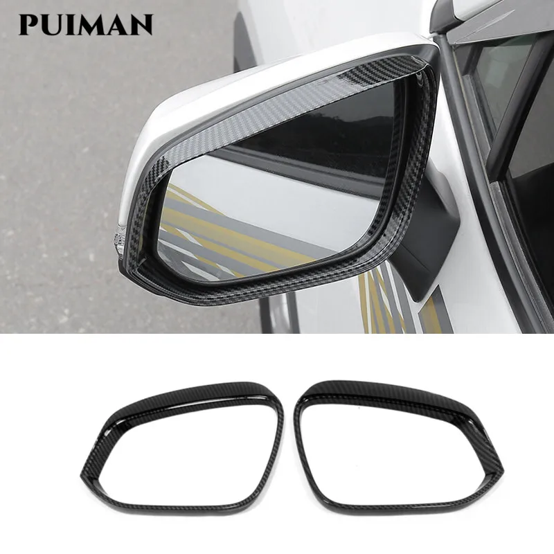 For Toyota RAV4 XA50 2019-2021 2022 ABS Carbon Fiber Car rearview mirror block rain eyebrow Cover Trim Car Styling Accessories
For Toyota RAV4 XA50 2019-2021 2022 ABS Carbon Fiber Car rearview mirror block rain eyebrow Cover Trim Car Styling Accessories