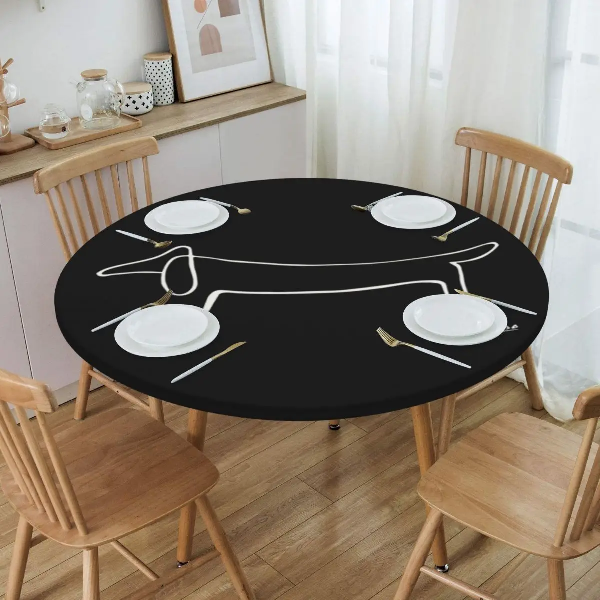 Round Fitted Pablo Picasso Table Cloth Oilproof Tablecloth 40"-44" Table Cover Backed with Elastic Edge
Round Fitted Pablo Picasso Table Cloth Oilproof Tablecloth 40"-44" Table Cover Backed with Elastic Edge