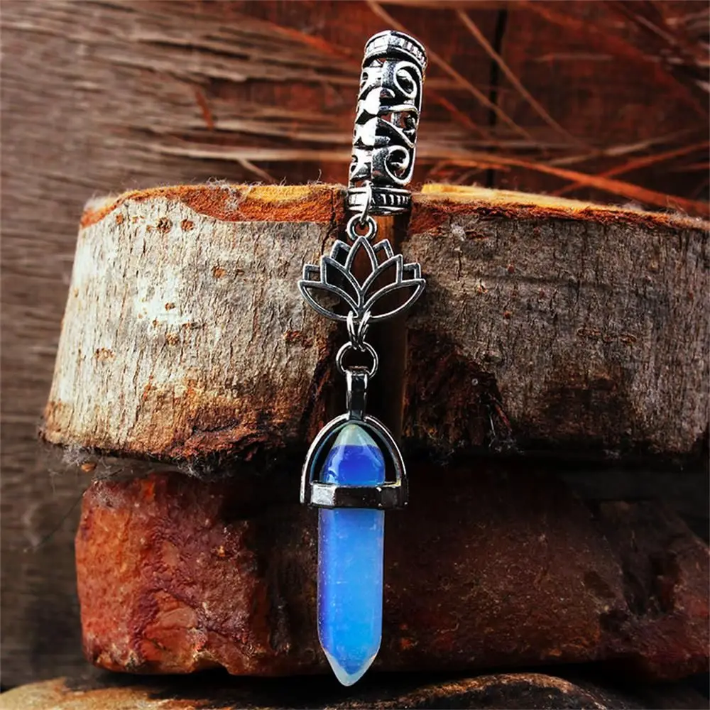 Statement Women Men Hair Accessories Hexagonal Crystal Column Beard Beads Cuffs Hair Dread Braids Hair Ring Clip
Statement Women Men Hair Accessories Hexagonal Crystal Column Beard Beads Cuffs Hair Dread Braids Hair Ring Clip