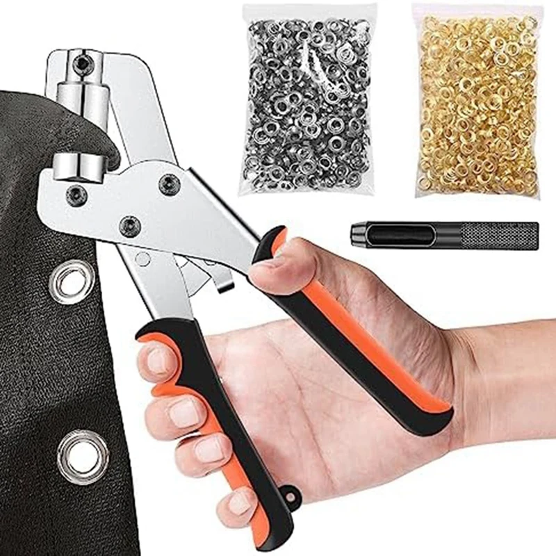 Grommet Tool Kit, 3/8 Inch Grommet Kit Eyeletkit For Fabric Canvas Awnings Handheld Tarpeyelets Kit Tool Punch Hole Easy To Use
Grommet Tool Kit, 3/8 Inch Grommet Kit Eyeletkit For Fabric Canvas Awnings Handheld Tarpeyelets Kit Tool Punch Hole Easy To Use