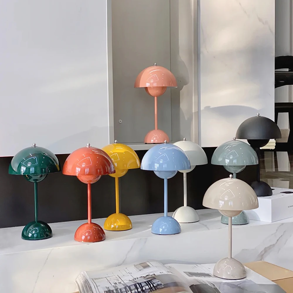 Nordic led table lamp top touch switch USB charging table lamp flower bud mushroom lamp bedside table decorative table lamp
Nordic led table lamp top touch switch USB charging table lamp flower bud mushroom lamp bedside table decorative table lamp