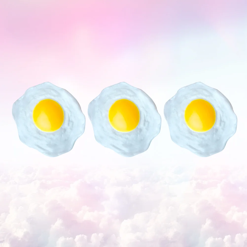 3pcs Kitchen Play Toys Fried Egg Model Playhouse Plaything Pretend Play Breakfast for Kids Adults
3pcs Kitchen Play Toys Fried Egg Model Playhouse Plaything Pretend Play Breakfast for Kids Adults