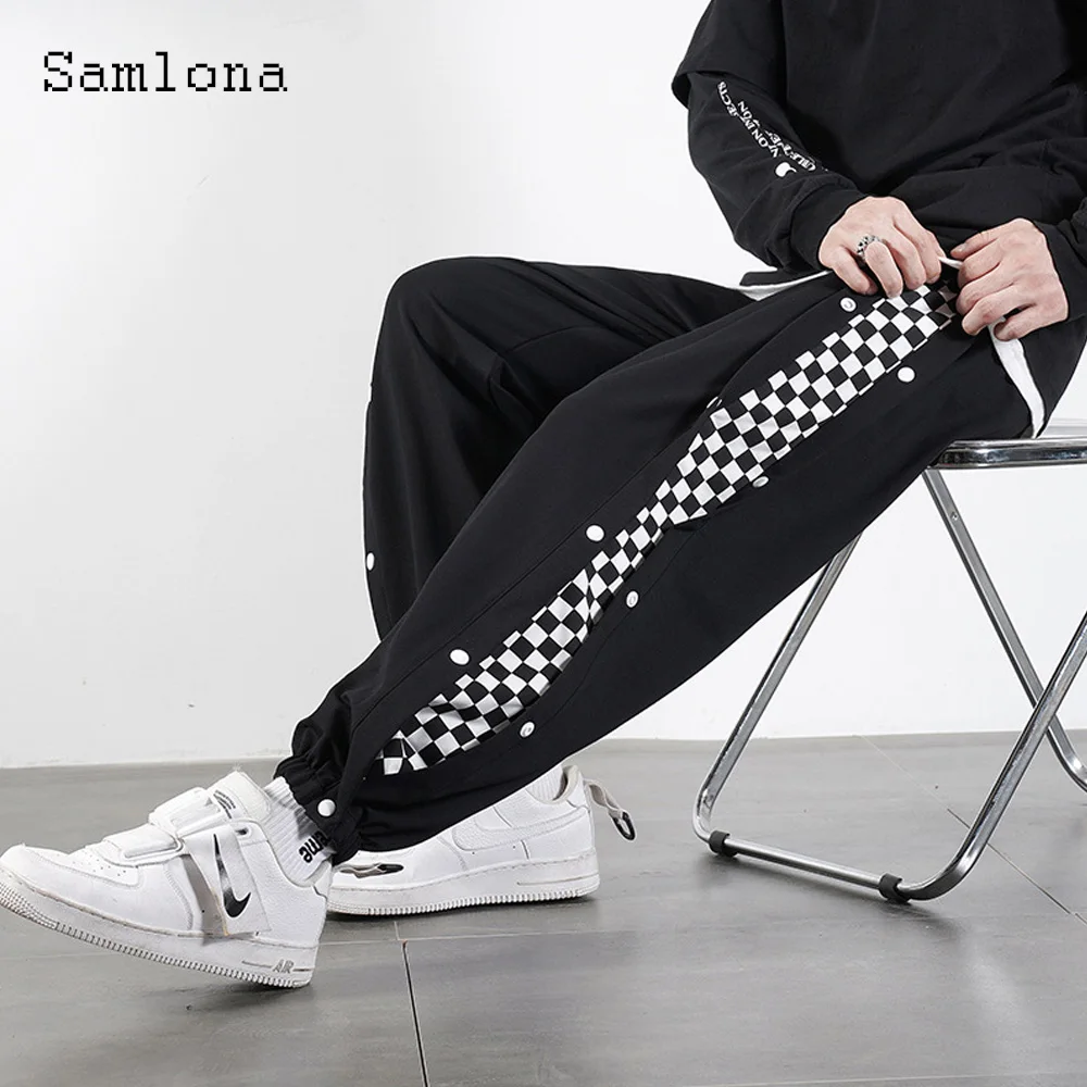 Vintage harajuku Pants 2022 Autumn Model Plaid Trousers Mens Fashion Hip Hop Sweatpants Latest Casual Stand Pocket Pants Homme
Vintage harajuku Pants 2022 Autumn Model Plaid Trousers Mens Fashion Hip Hop Sweatpants Latest Casual Stand Pocket Pants Homme
