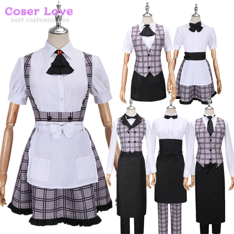 Fate/Grand Order Sweets Paradise Kingu Ereshkigal Mash Kyrielight Ishtar Merlin Gilgamesh Cafe Waiter Cosplay Costume
Fate/Grand Order Sweets Paradise Kingu Ereshkigal Mash Kyrielight Ishtar Merlin Gilgamesh Cafe Waiter Cosplay Costume