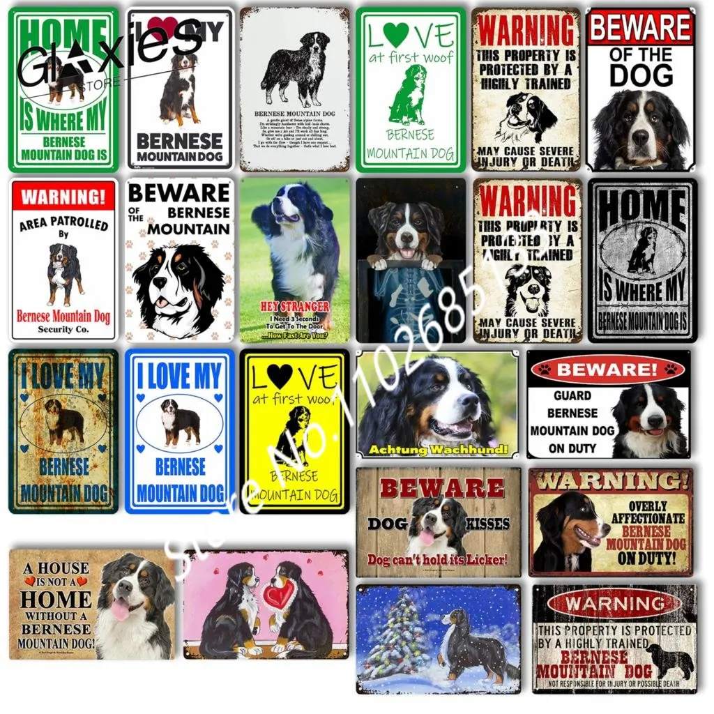 Bernese Mountain Dog Sign Funny Metal Signs Bernese Warning Sign Vintage Tin Metal Sign Bar Club Cafe Garage Farm Decor Art
Bernese Mountain Dog Sign Funny Metal Signs Bernese Warning Sign Vintage Tin Metal Sign Bar Club Cafe Garage Farm Decor Art