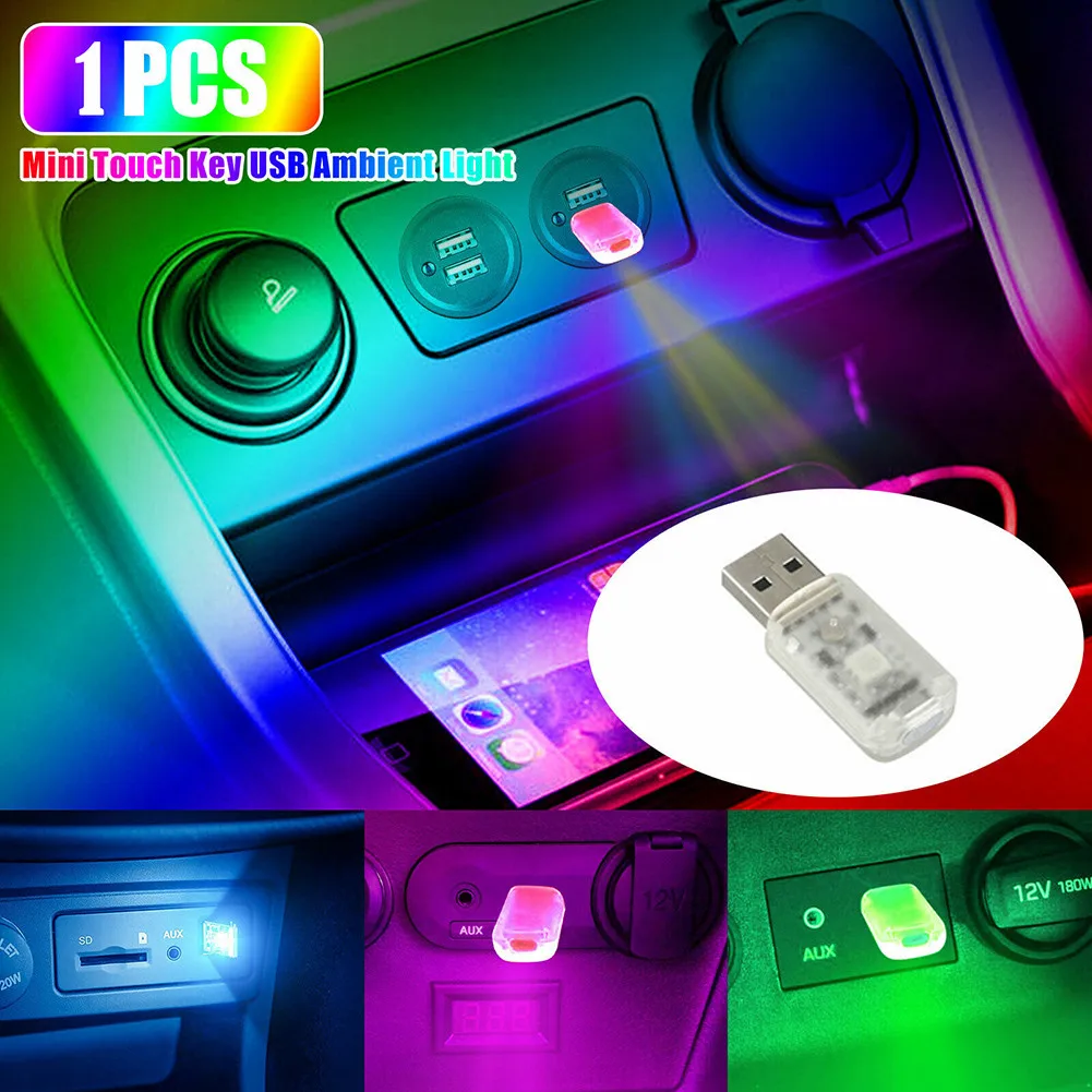 Mini USB LED Car Light Led Lights Auto Interior Atmosphere Light Touch Key Decorative Lamp Car Interior Accessories
Mini USB LED Car Light Led Lights Auto Interior Atmosphere Light Touch Key Decorative Lamp Car Interior Accessories